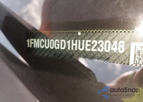 2017 Ford Escape Se z USA, uszkodzony, nr VIN 1FMCU0GD1HUE23048